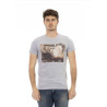 Trussardi Action T-shirts Gris Homme 2AT03D_13Grey
