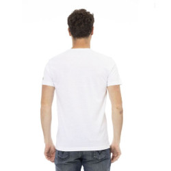 Trussardi Action T-shirts Blanc Homme 2AT04_01White