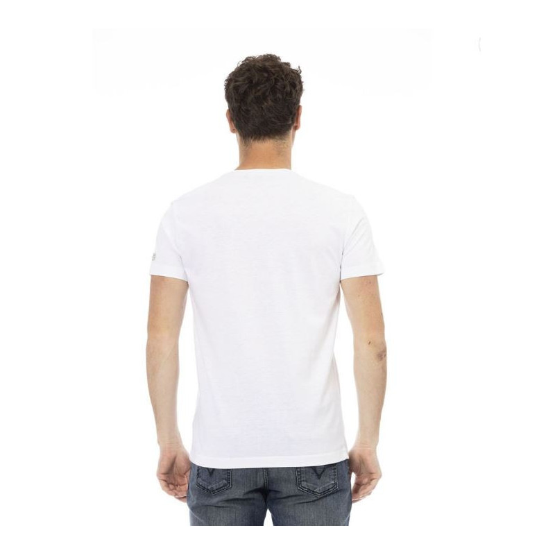 Trussardi Action T-shirts Blanc Homme 2AT04_01White