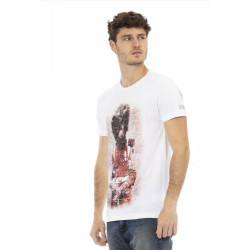 Trussardi Action T-shirts Blanc Homme 2AT04_01White