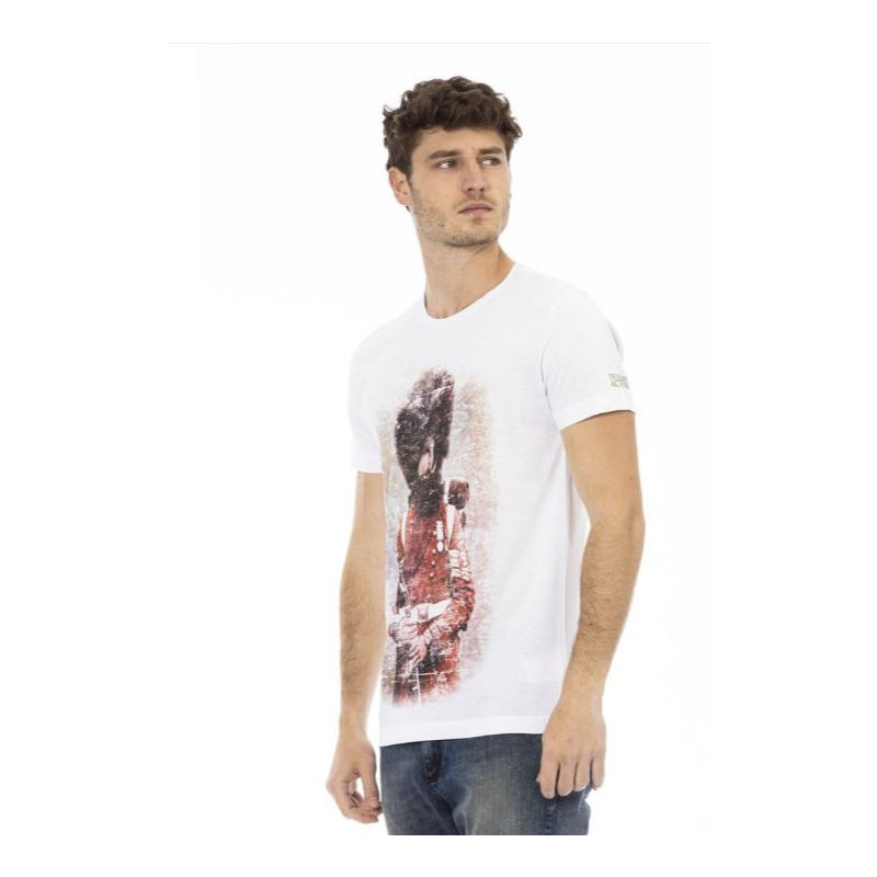 Trussardi Action T-shirts Blanc Homme 2AT04_01White