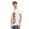 Trussardi Action T-shirts Blanc Homme 2AT04_01White