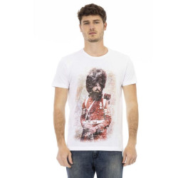 Trussardi Action T-shirts Blanc Homme 2AT04_01White