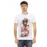 Trussardi Action T-shirts Blanc Homme 2AT04_01White
