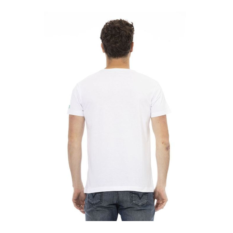 Trussardi Action T-shirts Blanc Homme 2AT07_02White