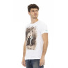 Trussardi Action T-shirts Blanc Homme 2AT07_02White
