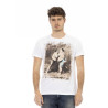 Trussardi Action T-shirts Blanc Homme 2AT07_02White