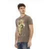 Trussardi Action T-shirts Brun Homme 2AT08_04Mud