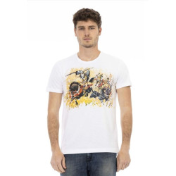 Trussardi Action T-shirts Blanc Homme 2AT09_01White
