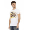 Trussardi Action T-shirts Blanc Homme 2AT09_01White