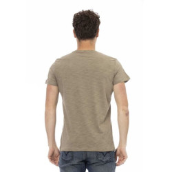 Trussardi Action T-shirts Brun Homme 2AT17D_05Sand