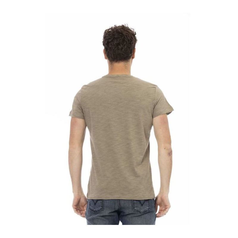 Trussardi Action T-shirts Brun Homme 2AT17D_05Sand