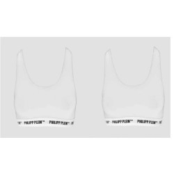 Philipp Plein HAUT BLANC POUR FEMME DUPT0101_BI-PACK_WHITE