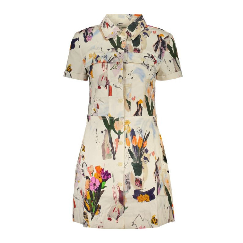 Desigual Robes - Femme - Blanc