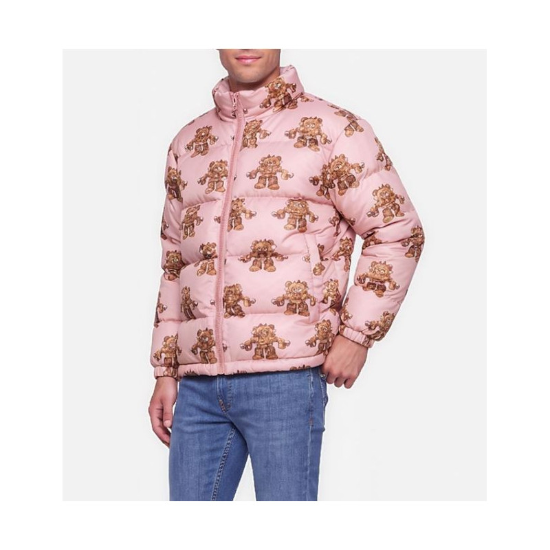 Moschino Teddy Bear Puffer Jacket Rose V06047050-1187