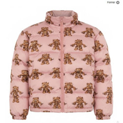Moschino Teddy Bear Puffer Jacket Rose V06047050-1187