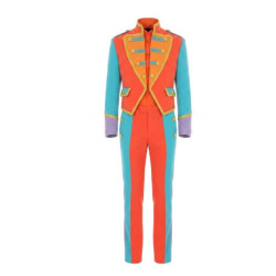 Moschino Colorblock Military Band Suit Multicolor A25045213-4888
