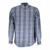 CHEMISE HOMME GANT BLEUE À MANCHES LONGUES