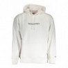 SUDADERA DE HOMBRE TOMMY HILFIGER BLANCA CON CREMALLERA
