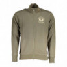 SWEAT-SHIRT ZIPPÉ HOMME LA MARTINA VERT
