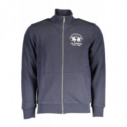 SWEAT-SHIRT ZIPPÉ HOMME LA MARTINA BLEU