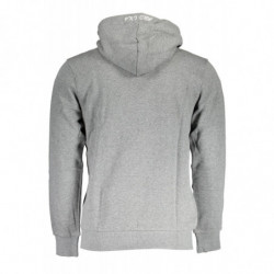 SWEAT-SHIRT ZIPPÉ GRIS LA MARTINA HOMME