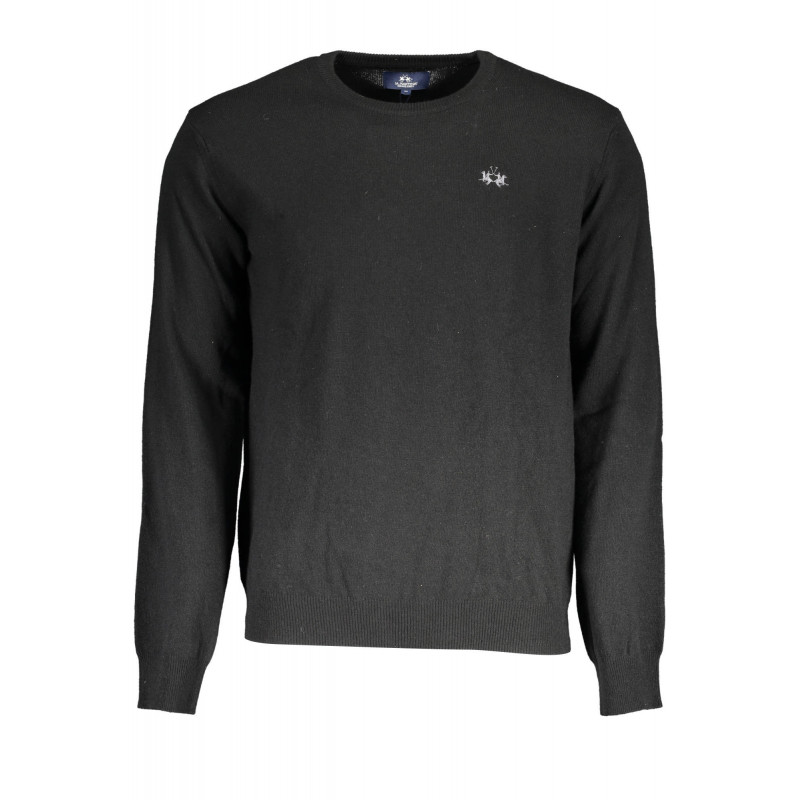 PULL HOMME NOIR LA MARTINA