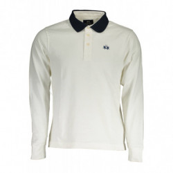 LA MARTINA POLO MANCHES LONGUES HOMME BLANC