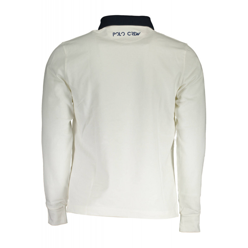 LA MARTINA POLO MANCHES LONGUES HOMME BLANC