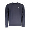 LA MARTINA BLUE MEN'S SWEATSHIRT WITHOUT ZIP