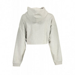 TOMMY HILFIGER FELPA SENZA ZIP DONNA GRIGIO