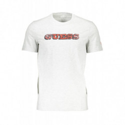 GUESS JEANS T-SHIRT MANICHE CORTE UOMO GRIGIO