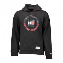 TOMMY HILFIGER SUDADERA SIN CREMALLERA NEGRO HOMBRE