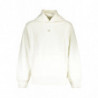 SUDADERA DE HOMBRE CALVIN KLEIN BLANCA SIN CREMALLERA