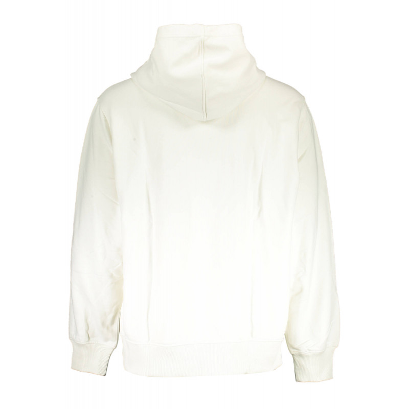 CALVIN KLEIN FELPA SENZA ZIP UOMO BIANCO