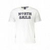CAMISETA NORTH SAILS MANGA CORTA HOMBRE BLANCO