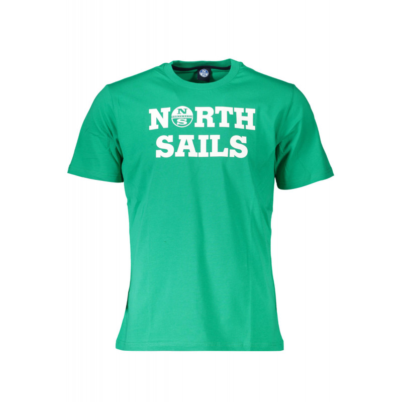 CAMISETA NORTH SAILS MANGA CORTA HOMBRE VERDE