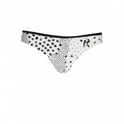 KARL LAGERFELD BEACHWEAR BAS DE MAILLOT DE BAIN FEMME BLANC
