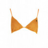 KARL LAGERFELD BEACHWEAR TOP WOMEN'S COSTUME ORANGE
