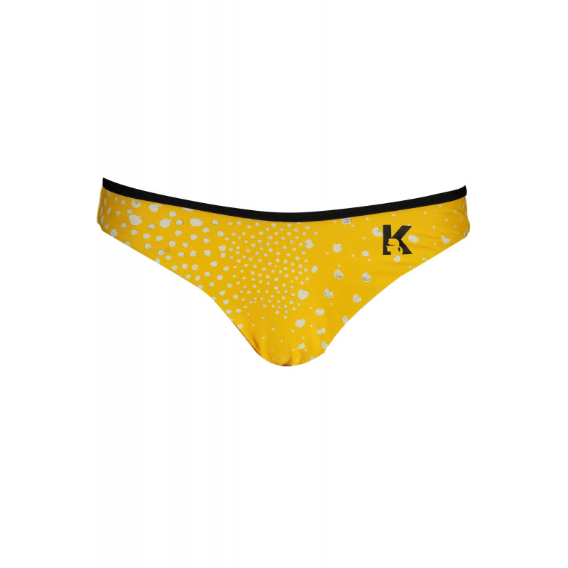 KARL LAGERFELD BEACHWEAR WOMEN'S BOTTOM SWIMSUIT YELLOW