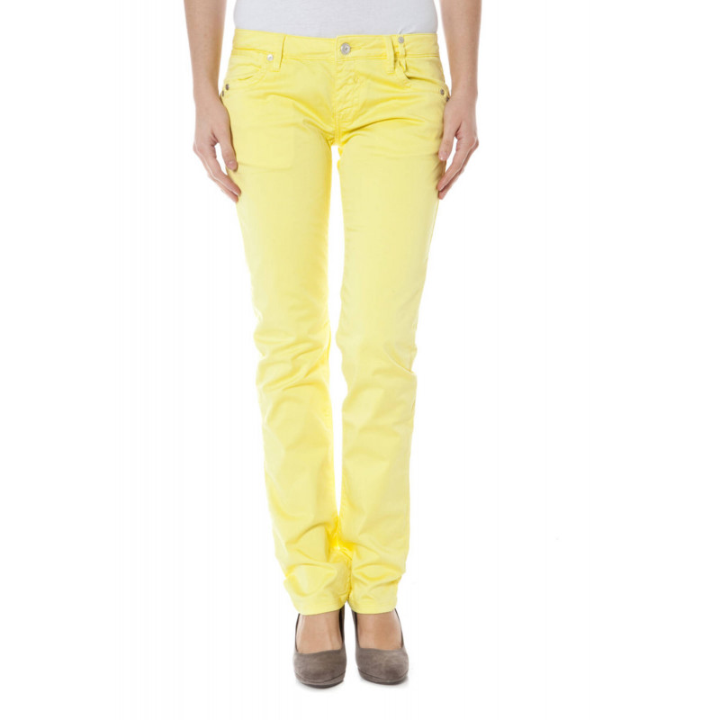 PANTALON FEMME ZUELEMENTS JAUNE