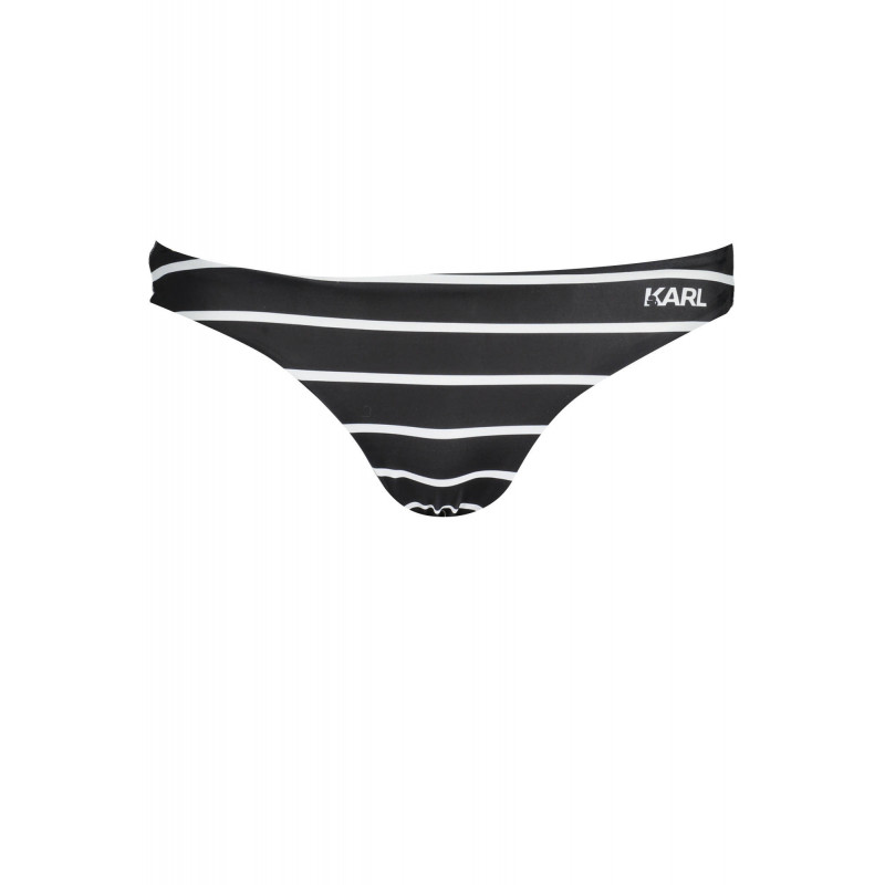KARL LAGERFELD BEACHWEAR MAILLOT DE BAIN FEMME BAS NOIR