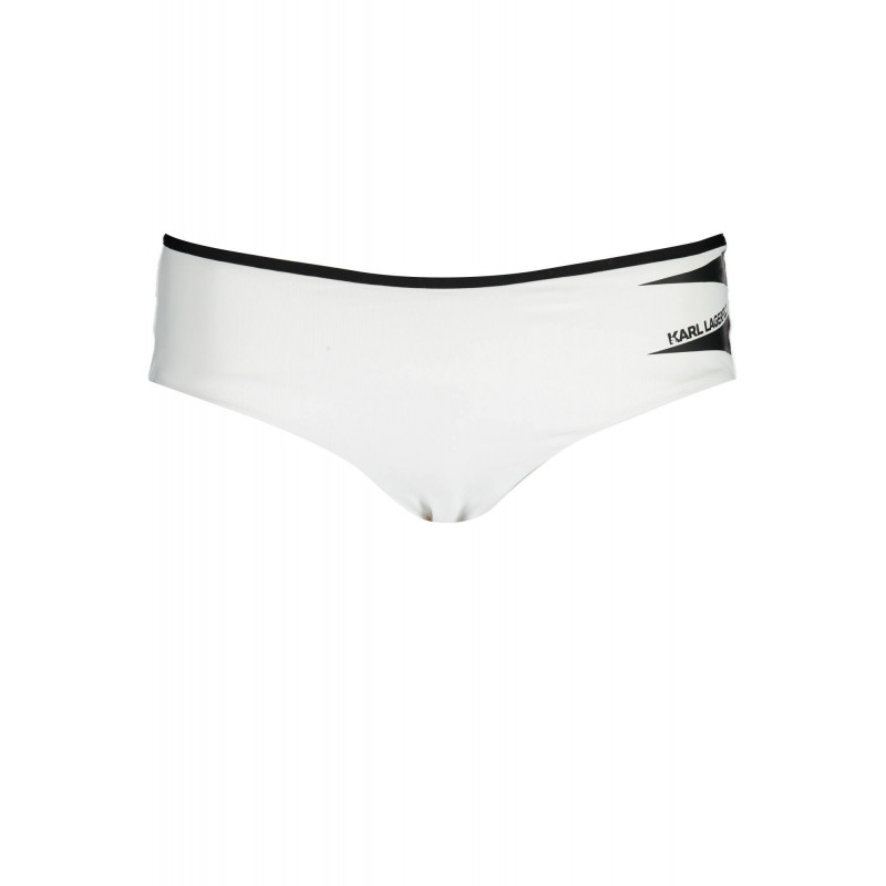 KARL LAGERFELD BEACHWEAR WOMEN'S BOTTOM SWIMSUIT WHITE