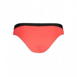 KARL LAGERFELD BEACHWEAR MAILLOT DE BAIN SIDE BOTTOM FEMME ROUGE