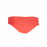 KARL LAGERFELD BEACHWEAR SWIMSUIT SIDE BOTTOM WOMAN RED