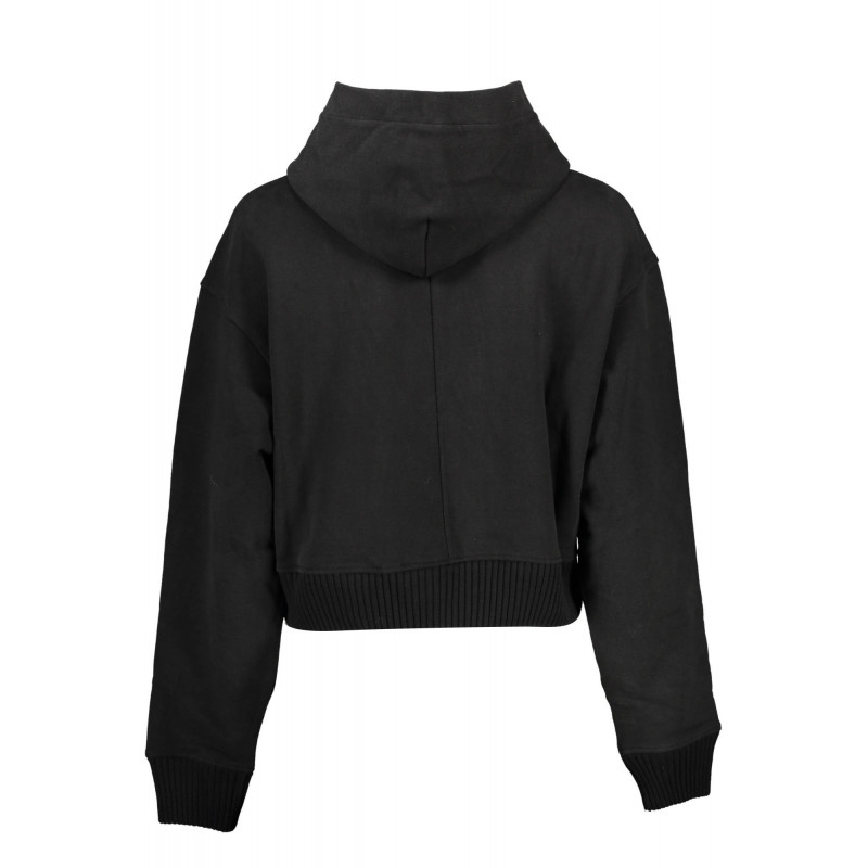 CALVIN KLEIN SWEATSHIRT WITHOUT ZIP WOMAN BLACK