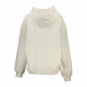 SWEAT-SHIRT SANS ZIP CALVIN KLEIN FEMME BLANC