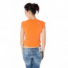 ZUELEMENTS DAMEN KURZARM T-SHIRT ORANGE