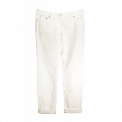 FRED PERRY PANTALONE DONNA BIANCO