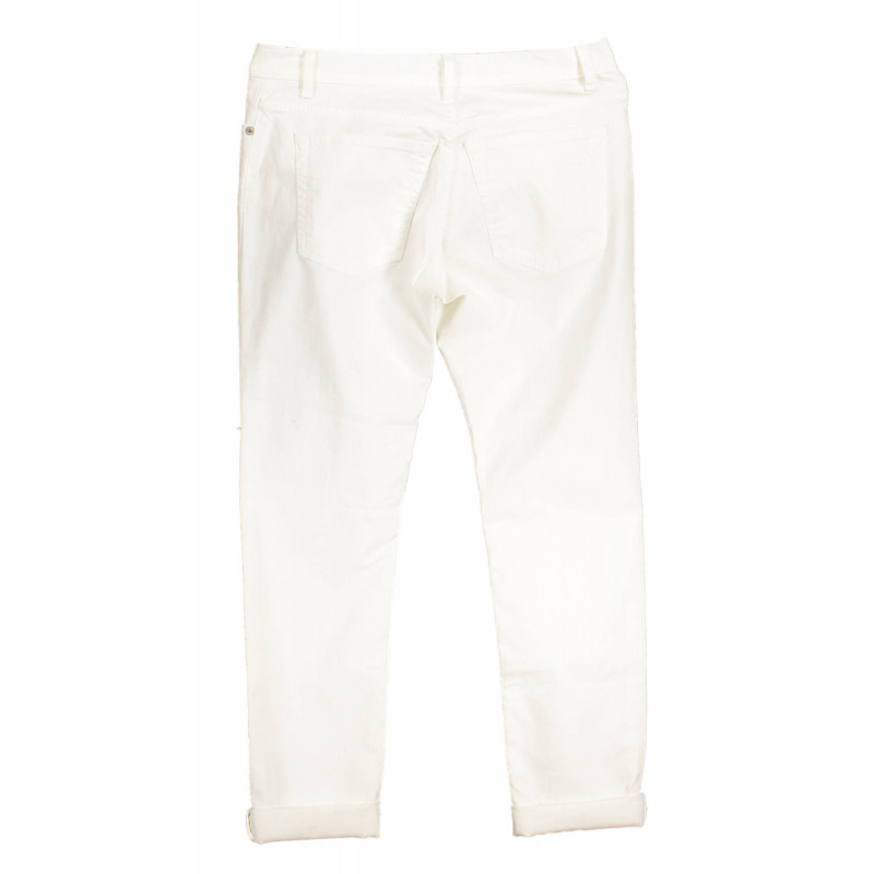 FRED PERRY PANTALONE DONNA BIANCO